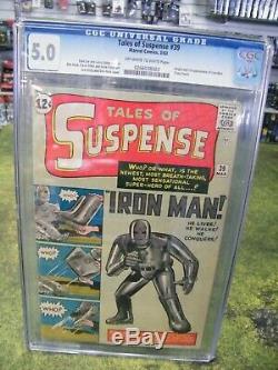 Tales of Suspense #39 CGC 5.0 1ST Appearance of Ironman