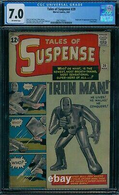 Tales of Suspense 39 CGC 7.0 1st Iron Man