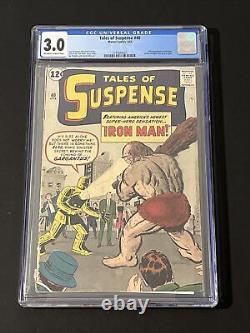 Tales of Suspense #40 CGC 3.0 2nd Iron Man Silver Age Marvel Comic 1963