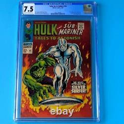 Tales to Astonish #93 (Marvel 1967) CGC 7.5 1ST SILVER SURFER OUTSIDE FF