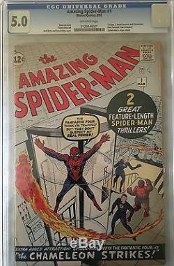 The Amazing Spider-Man #1 CGC 5.0 Old Submission 2003