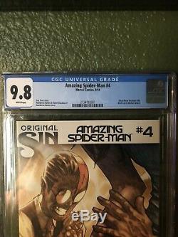 The Amazing Spider-Man #4 (2014) CGC 9.8 First Appearance Of Silk (Cindy Moon)