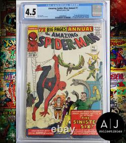 The Amazing Spider-Man Annual #1 VG+ CGC 4.5 (Marvel)