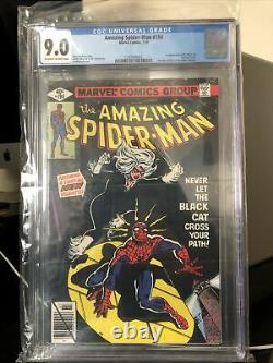The Amazing Spiderman #194 cgc 9.0 1st App BLACK CAT