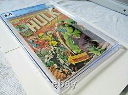 The Incredible Hulk #181 (1st Full Wolverine 1974) Holy Grail Marvel Key Cgc 8.0