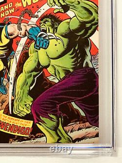The Incredible Hulk #181 Cgc Vf- 7.5 Beautiful White Pages! 1st Wolverine-hot