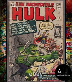 The Incredible Hulk #5 GD/VG 3.0 (Marvel)