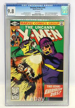 The Uncanny X-Men #142 Marvel 2/81 CGC 9.8 Deaths of Wolverine Storm Colossus