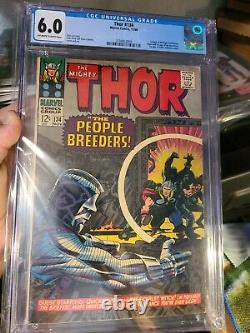 Thor #134 (Marvel 1966)? CGC 6.0? 1st App of the HIGH EVOLUTIONARY! Comic