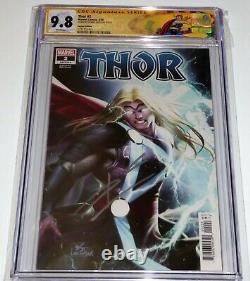 Thor #2 CGC SS Signature Autograph 9.8 Donny Cates Variant Edition Signed 125