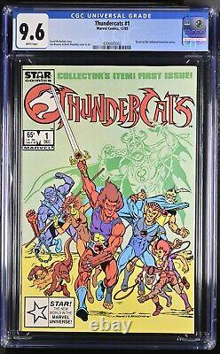 Thundercats #1 CGC 9.6 First Printing Marvel 1985 Classic'80s Nostalgia