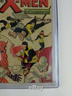 UNCANNY X-MEN #1 (Sept 1963, Marvel) CGC 3.5 OFF-WHITE to WHITE Pages