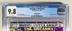 UNCANNY X-MEN #162CGC 9.8 WPNEWSSTAND EDITIONMarvel Comics, 10/82WOLVERINE