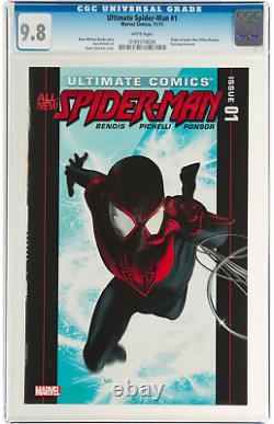 Ultimate Comics All New Spider-Ma #1 CGC 9.8 Marvel 2011 Miles Morales 2nd app
