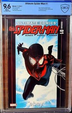 Ultimate Comics All New Spider-Man #1 CBCS 9.6(not CGC)Miles Morales Origin
