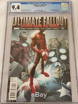 Ultimate Fallout #4 1st Appearance of Miles Morales CGC 9.4