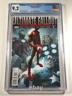 Ultimate Fallout #4 CGC 9.2 1st Print Marvel Comics 2011 Miles Morales Spiderman