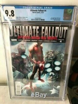 Ultimate Fallout 4 CGC 9.8 1st Miles Morales Spider-Man
