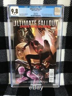 Ultimate Fallout #4 Djurdjevic Variant Edition 1st Miles Morales CGC 9.8 White