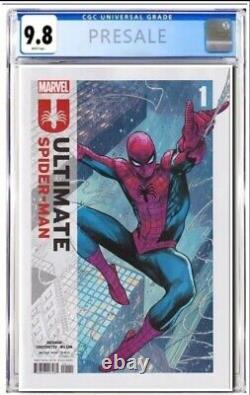 Ultimate Spider-Man #1 CGC 9.8 Cover A 1st Printing Marvel Comics 2024 PREORDER
