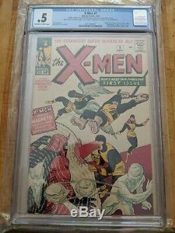 Uncanny X-Men #1 CGC. 5 1963 1st app. X-Men Lee Kirby Magneto New Cover Comic