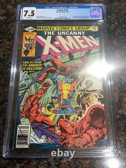 Uncanny X-Men #129 CGC 7.5 WHITE pages 1st App. Kitty Pryde & Emma Frost