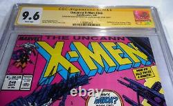 Uncanny X-Men #248 CGC SS Dual Signature Autograph STAN LEE CLAREMONT 1st Jim