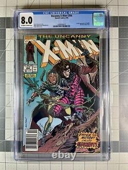 Uncanny X-Men 266 CGC 8.0 -1st appearance of Gambit-Newsstand Edition