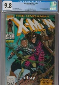 Uncanny X-Men # 266 Late Aug 1990 CGC 9.8 Marvel First full app. Gambit