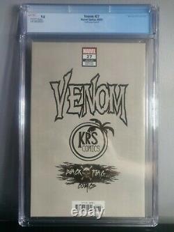 Venom #27 Clayton Crain USA Homage Virgin Variant CGC 9.8 1st Codex