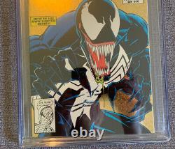 Venom Lethal Protector #1 Gold Holo Foil Variant Cover Cgc 8.5 Wp Marvel 1993