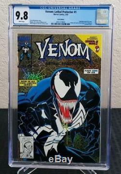 Venom Lethal Protector Gold #1 CGC 9.8 Spider-Man Holo-Grafx Variant
