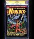 WARLOCK #1 CGC 7.5 SS STAN LEE SIGNED Origin of Warlock 1972 GOTG 3 Marvel 1972