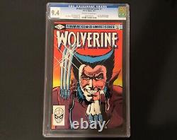 WOLVERINE #1 LIMITED SERIES MARVEL 1982 CGC 9.4 OWithW P 1ST SOLO WOLVERINE COMIC