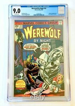 Werewolf By Night #32 1st Moon Knight. 99¢ Auction NO RESERVE! KEY CGC 9.0