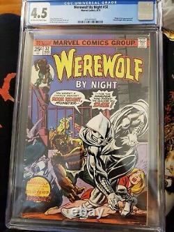 Werewolf By Night #32 CGC 4.5 Grade 1st appearance Moon Knight Marvel Comics