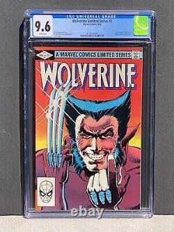 Wolverine #1 CGC 9.6 White Pages Miller Major Key 1982
