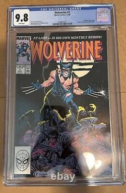 Wolverine #1 CGC 9.8 Marvel Comics 1988 1st Patch