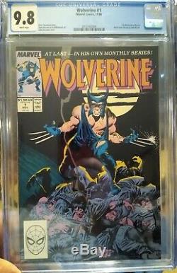 Wolverine #1 CGC 9.8 (Nov 1988, Marvel) Buscema Claremont