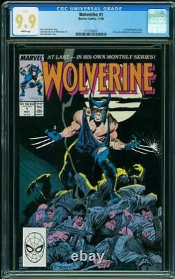 Wolverine #1 CGC MINT 9.9 White (Best in the World!) RARE Opportunity! Hot Book