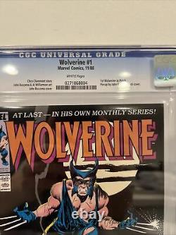 Wolverine #1 Marvel 1988 CGC 9.8 White pgs HIGH GRADE RARE Great Investment