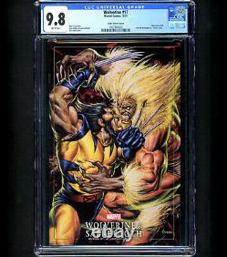 Wolverine #17 CGC 9.8 Variant Marvel Masterpieces Jusko RARE 1 OF ONLY 23 in 9.8