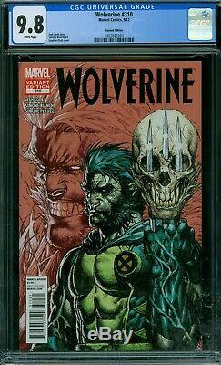 Wolverine 310 CGC 9.8 White Pages Variant Edition