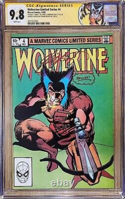 Wolverine Limited Series 1-4 CGC 9.8 SS signed sketched MILLER & CLAREMONT 1982