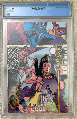 Wonder Woman #1 (1987) Cgc 9.8 Nm/mt Wp George Perez Masterpiece
