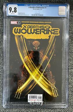 X Deaths of Wolverine #1 Marvel ONLY CGC 9.8 in Pop 1st App Omega Wolverine