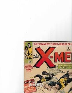 X-MEN #1 1963 CGC 2.5 1st Jean Grey/Prof X/ Cyclops/ Magneto/ Angel/Beast/Iceman