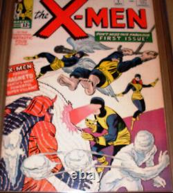 X-Men #1 1963 CGC 6.0 Marvel Origin 1st appearance Cyclops Jean Grey Beast Angel
