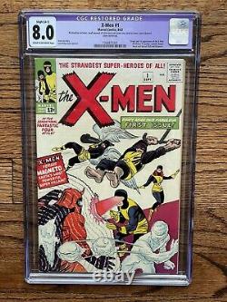 X-Men #1 1963 CGC 8.0 R Mega Holy Grail Silver Age Comic Book! MCU Movie Soon