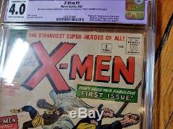 X-Men #1 1963 New Movie. CGC 4.0 R. Bright Colors. Marvel Silver Key. 1st X-Men